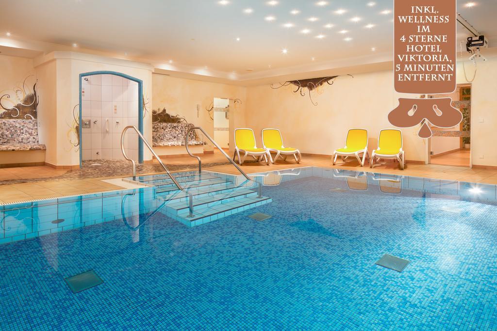 "Viktoria Apartments" - Annehmlichkeiten Von 4-Sterne Familien-Und Wellnesshotel Viktoria Koennen Mitgenutzt Werden اوبرستدورف المظهر الخارجي الصورة
