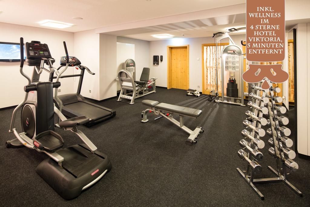 "Viktoria Apartments" - Annehmlichkeiten Von 4-Sterne Familien-Und Wellnesshotel Viktoria Koennen Mitgenutzt Werden اوبرستدورف المظهر الخارجي الصورة